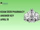 public/image/18-19:01-KEAM 2026 Pharmacy April 19 Answer Key.png